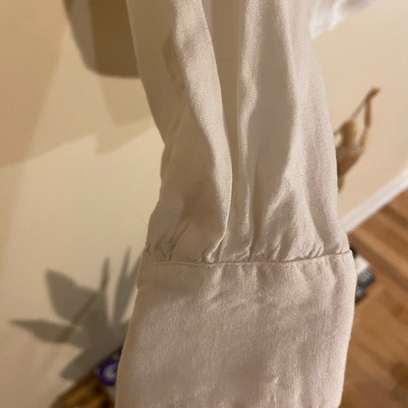 Vintage White embroidered shirt - Picture 3 of 7